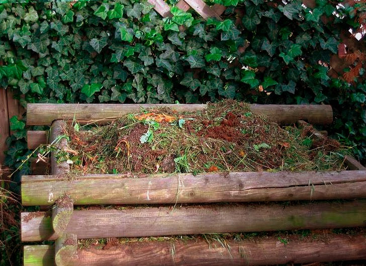 photo of a compost bin full good looking compost